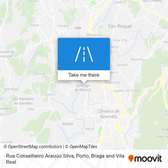 Rua Conselheiro Arauúo Silva mapa