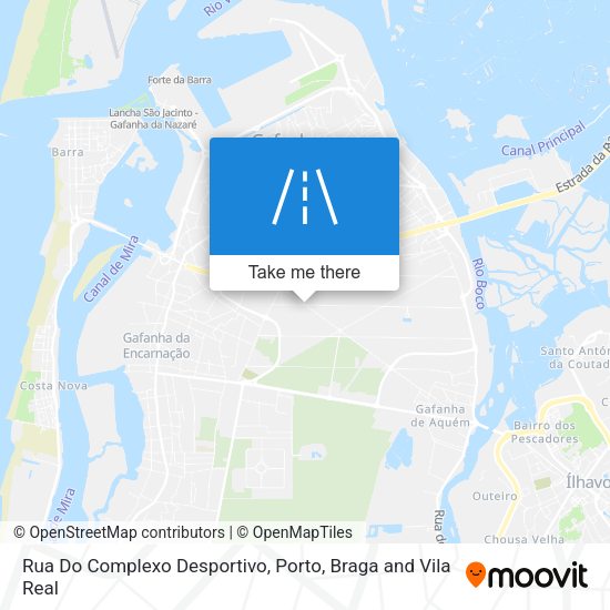 Rua Do Complexo Desportivo map