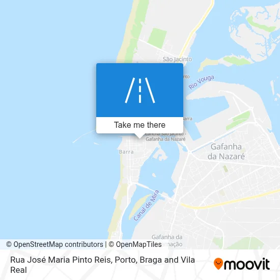 Rua José Maria Pinto Reis map