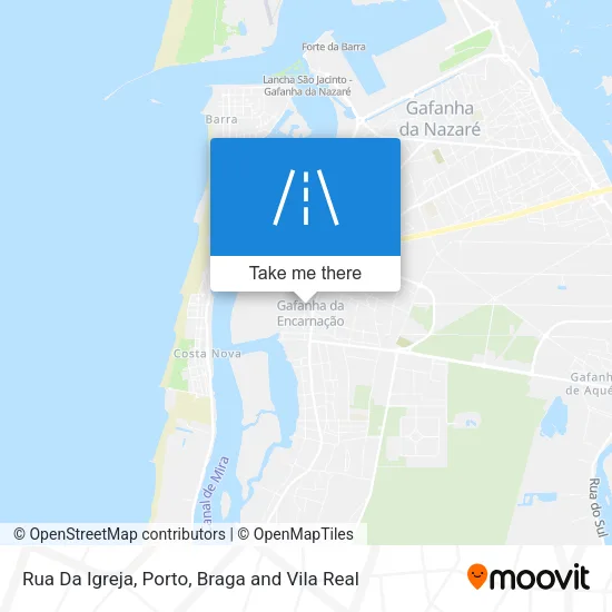 Rua Da Igreja map