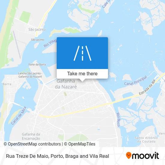 Rua Treze De Maio map