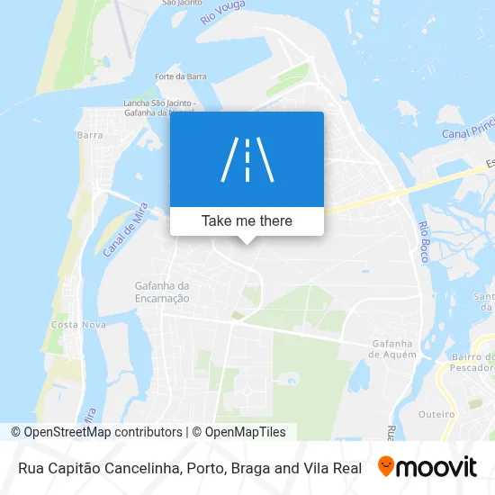 Rua Capitão Cancelinha map