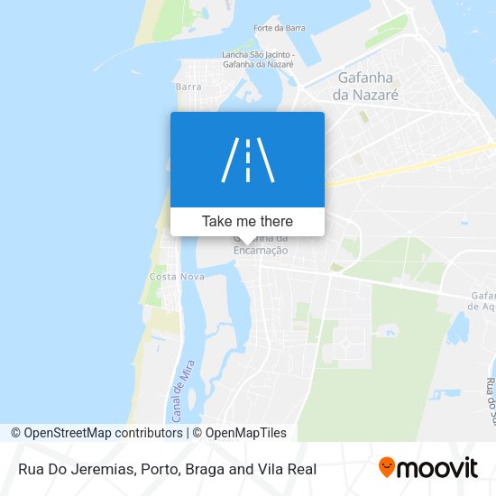 Rua Do Jeremias mapa