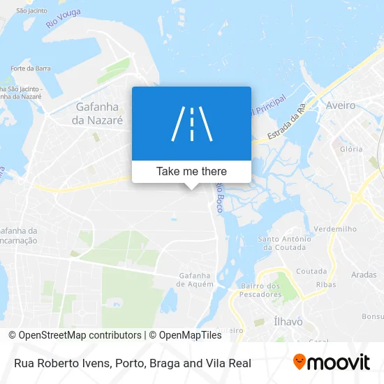 Rua Roberto Ivens map
