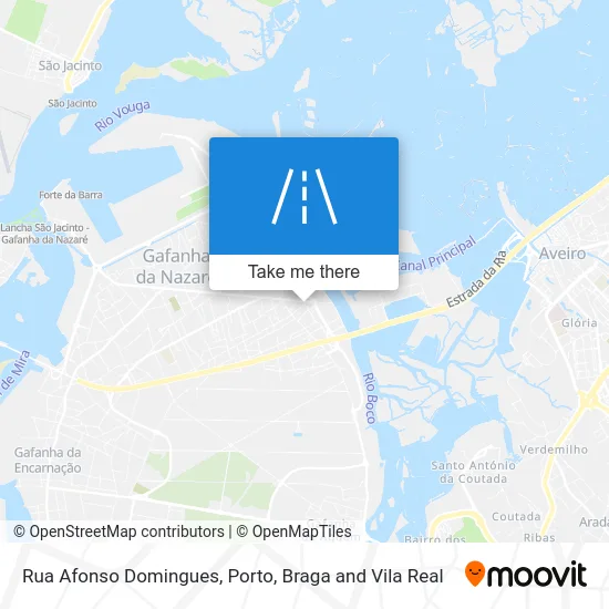 Rua Afonso Domingues map