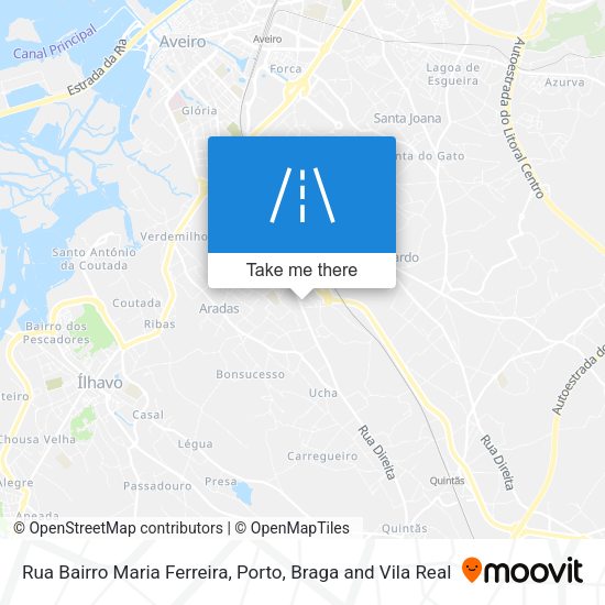 Rua Bairro Maria Ferreira map