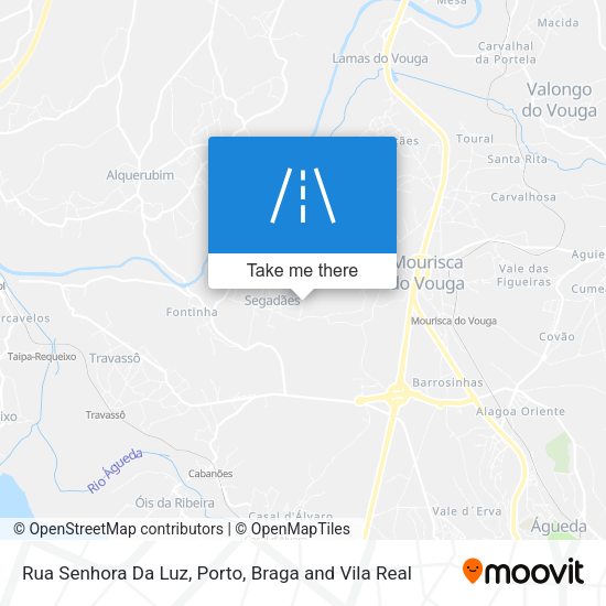 Rua Senhora Da Luz mapa