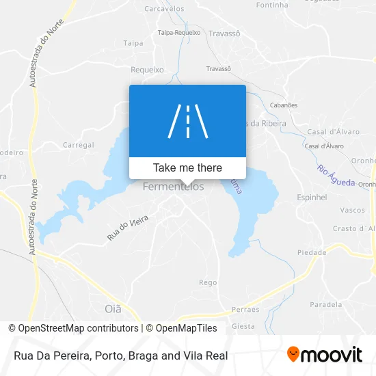 Rua Da Pereira map