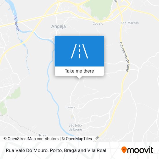 Rua Vale Do Mouro mapa