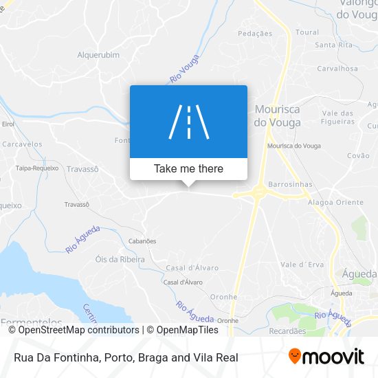 Rua Da Fontinha mapa