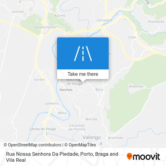 Rua Nossa Senhora Da Piedade map
