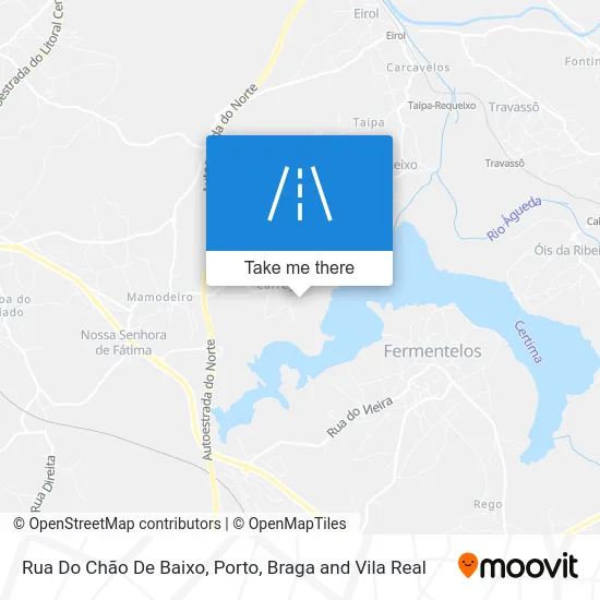 Rua Do Chão De Baixo map