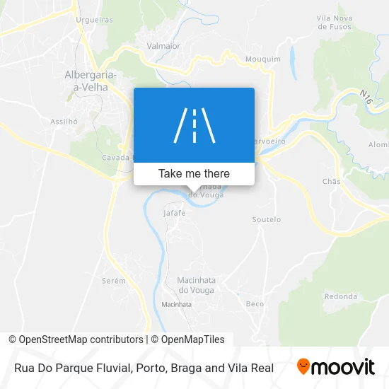 Rua Do Parque Fluvial map