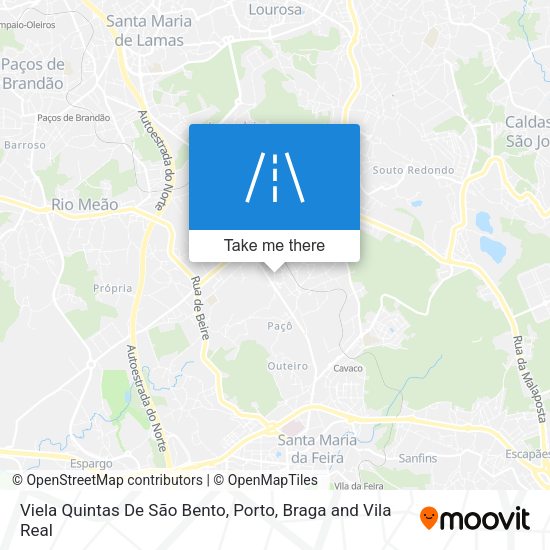 Viela Quintas De São Bento map