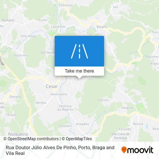 Rua Doutor Júlio Alves De Pinho mapa