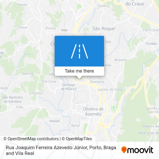 Rua Joaquim Ferreira Azevedo Júnior map