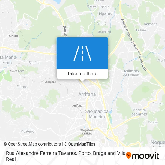 Rua Alexandre Ferreira Tavares map