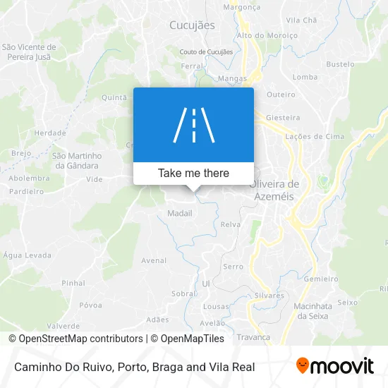 Caminho Do Ruivo map