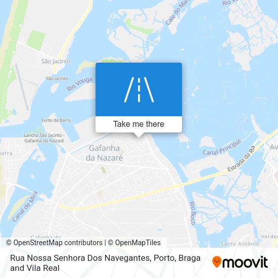 Rua Nossa Senhora Dos Navegantes mapa
