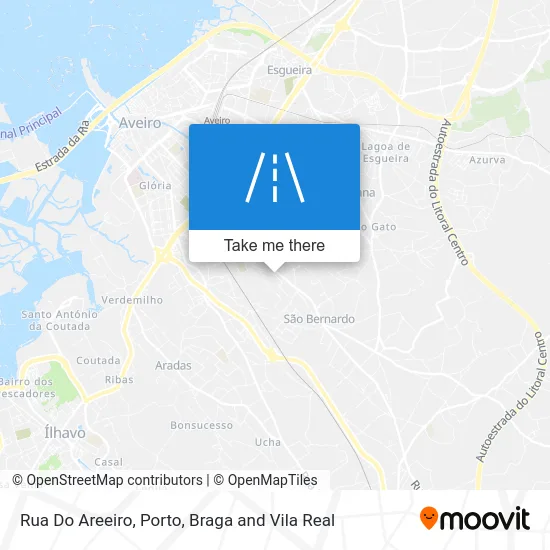 Rua Do Areeiro map