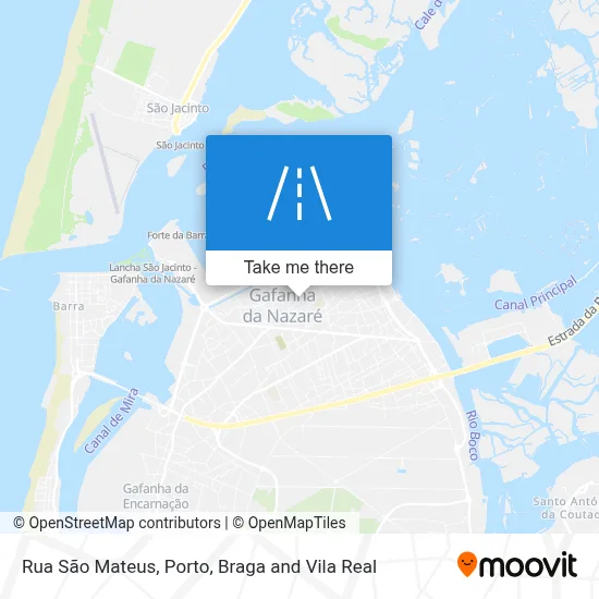 Rua São Mateus map