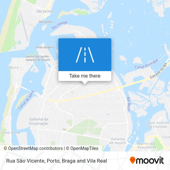 Rua São Vicente map