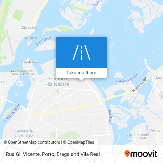 Rua Gil Vicente map