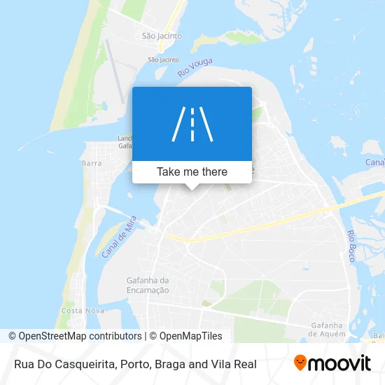Rua Do Casqueirita map