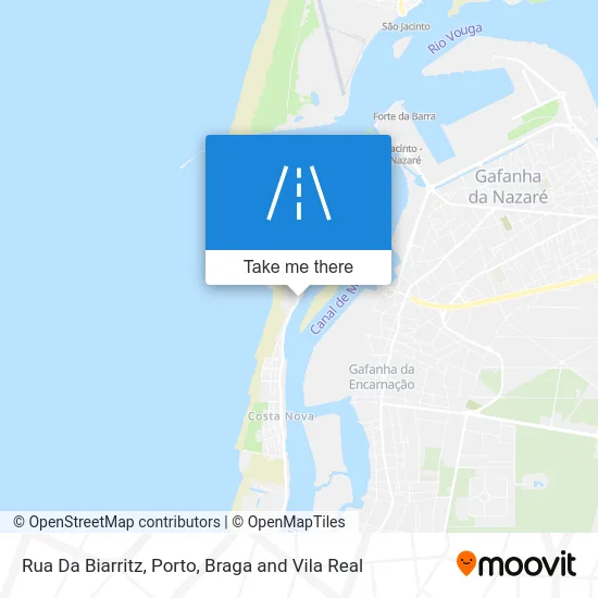 Rua Da Biarritz map