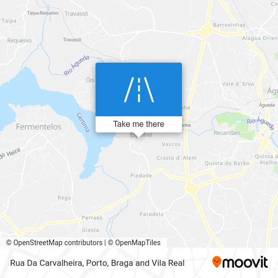 Rua Da Carvalheira map