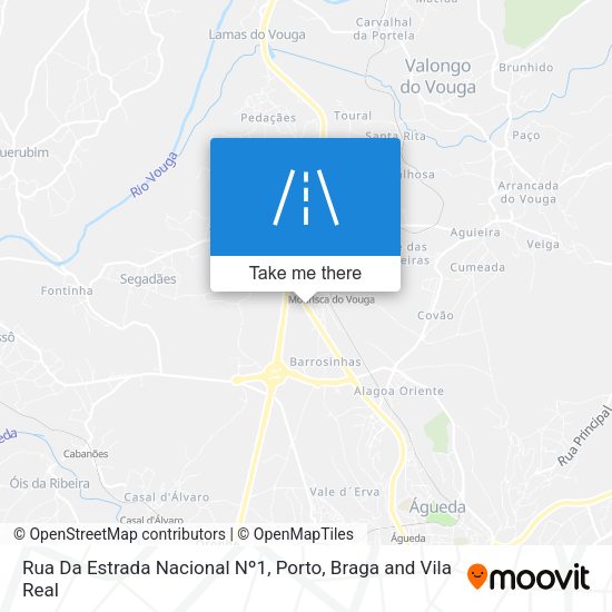 Rua Da Estrada Nacional Nº1 map