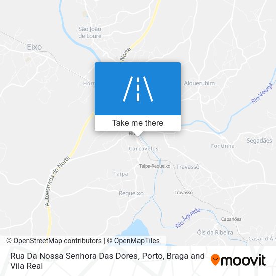 Rua Da Nossa Senhora Das Dores map