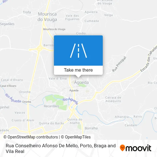 Rua Conselheiro Afonso De Mello map