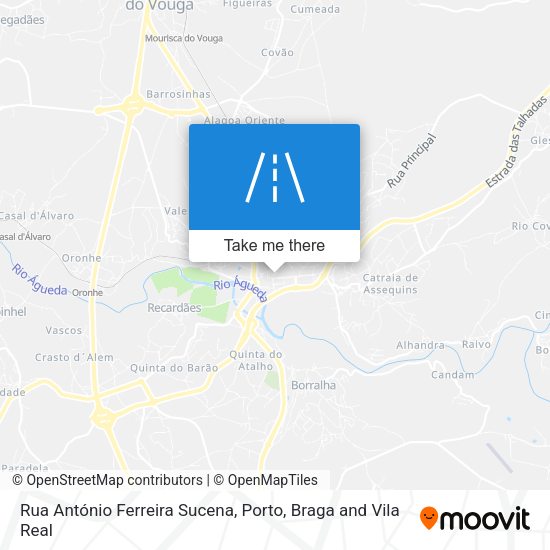 Rua António Ferreira Sucena map