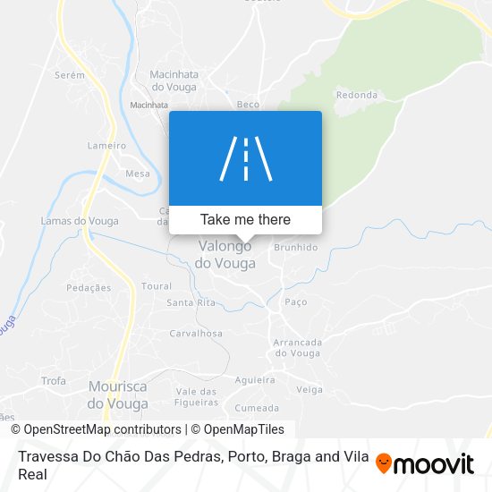 Travessa Do Chão Das Pedras mapa