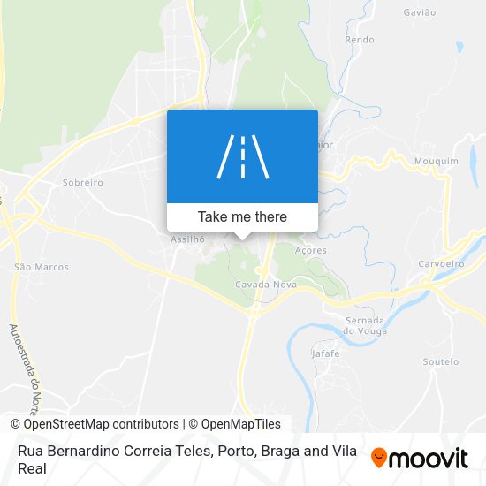 Rua Bernardino Correia Teles map