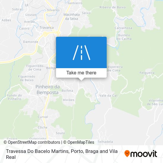 Travessa Do Bacelo Martins map