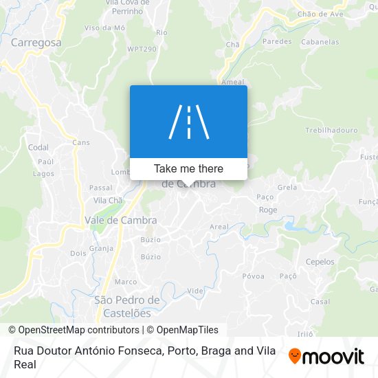 Rua Doutor António Fonseca map