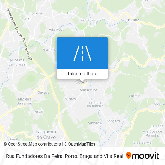 Rua Fundadores Da Feira map