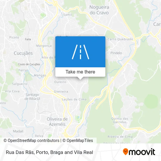Rua Das Rãs map