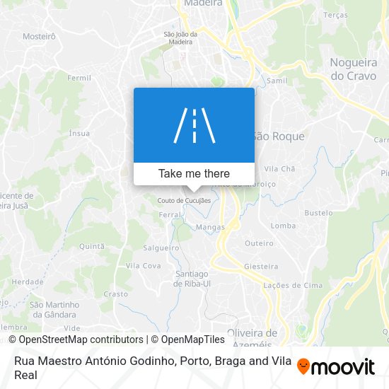 Rua Maestro António Godinho map
