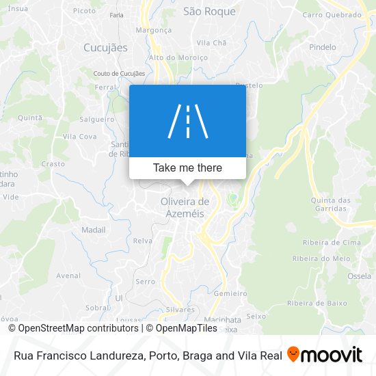 Rua Francisco Landureza mapa