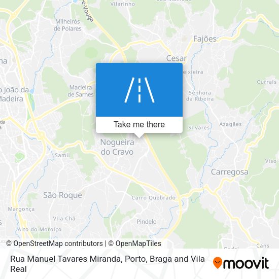 Rua Manuel Tavares Miranda map