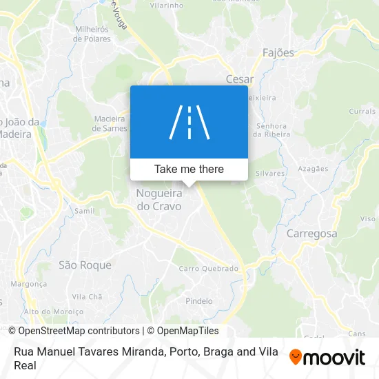 Rua Manuel Tavares Miranda map