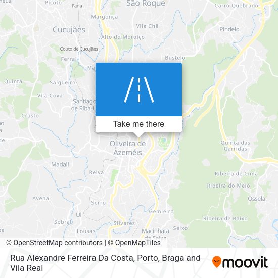 Rua Alexandre Ferreira Da Costa mapa