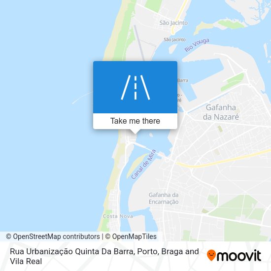 Rua Urbanização Quinta Da Barra map