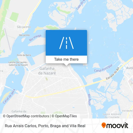 Rua Arrais Carlos map