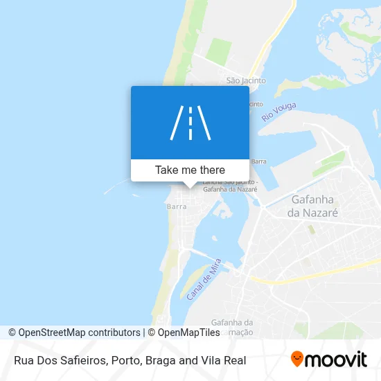 Rua Dos Safieiros map