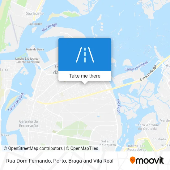 Rua Dom Fernando map