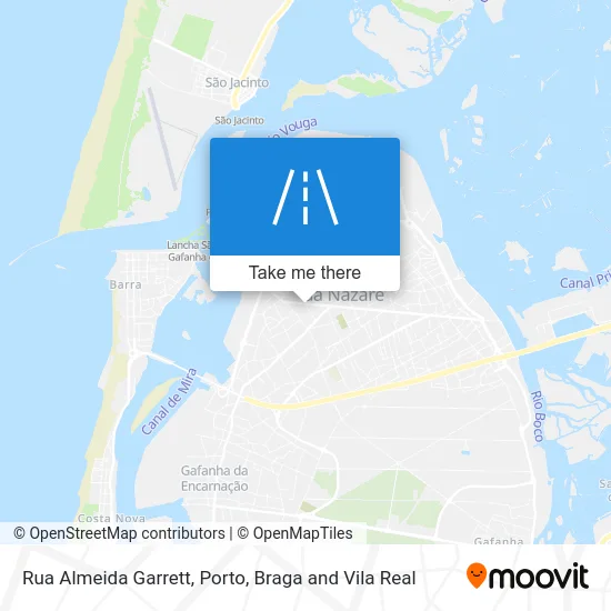 Rua Almeida Garrett map